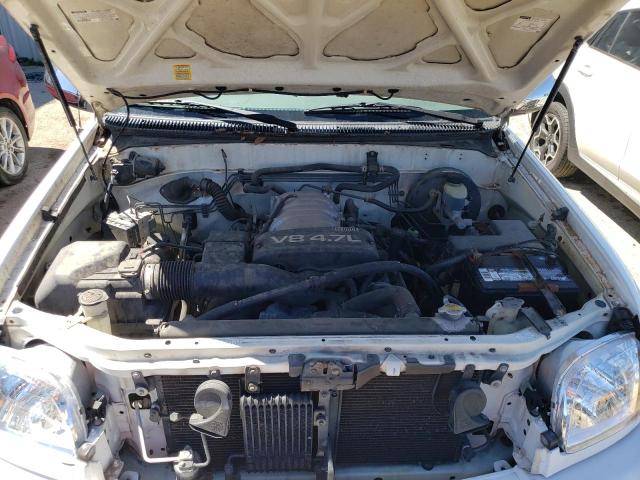 5TBRT34134S442642 - 2004 TOYOTA TUNDRA ACCESS CAB SR5 WHITE photo 11