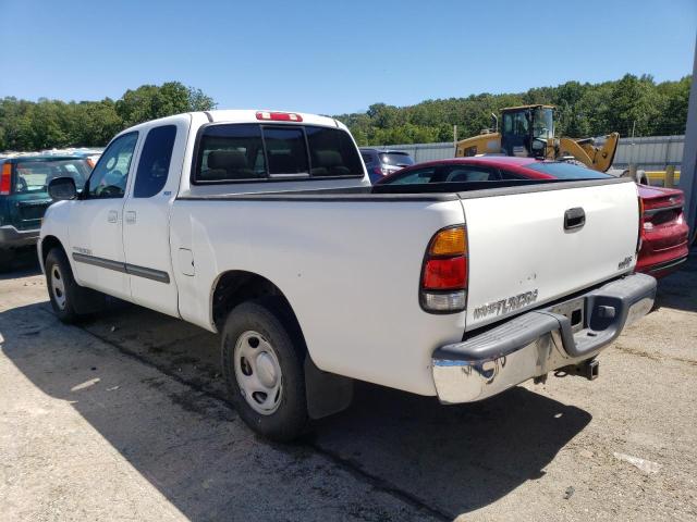 5TBRT34134S442642 - 2004 TOYOTA TUNDRA ACCESS CAB SR5 WHITE photo 2