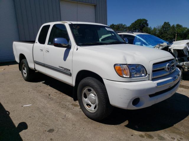 5TBRT34134S442642 - 2004 TOYOTA TUNDRA ACCESS CAB SR5 WHITE photo 4