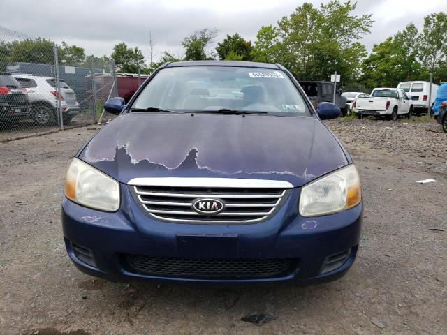 KNAFE222595592854 - 2009 KIA SPECTRA EX BLUE photo 5