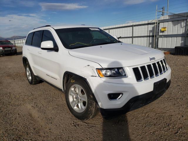 1C4RJFAGXFC932085 - 2015 JEEP GRAND CHER LAREDO WHITE photo 1