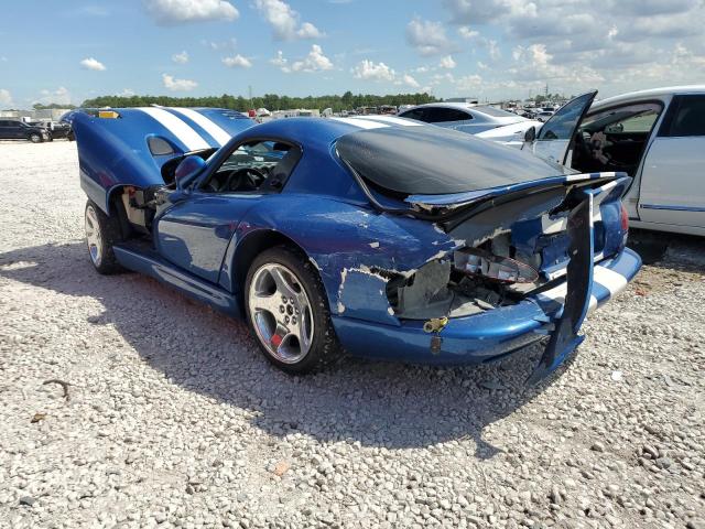 1B3ER69E72V102559 - 2002 DODGE VIPER GTS BLUE photo 2