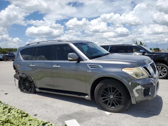 JN8AY2ND1H9007197 - 2017 NISSAN ARMADA SV GRAY photo 4