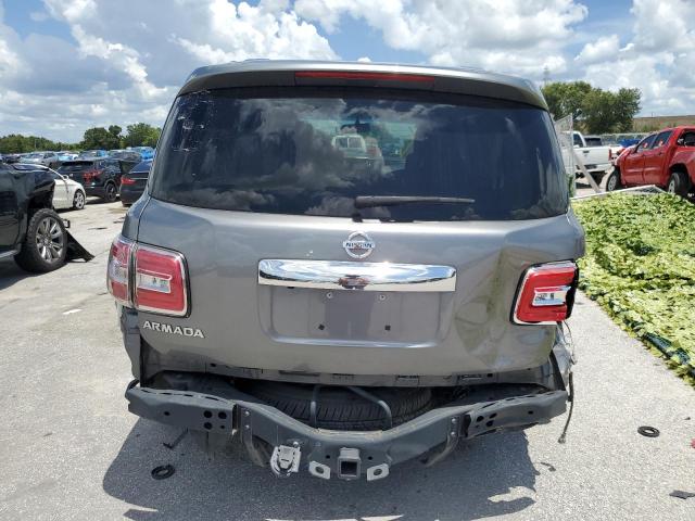 JN8AY2ND1H9007197 - 2017 NISSAN ARMADA SV GRAY photo 6