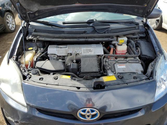 JTDKN3DU2A0056855 - 2010 TOYOTA PRIUS GRAY photo 11