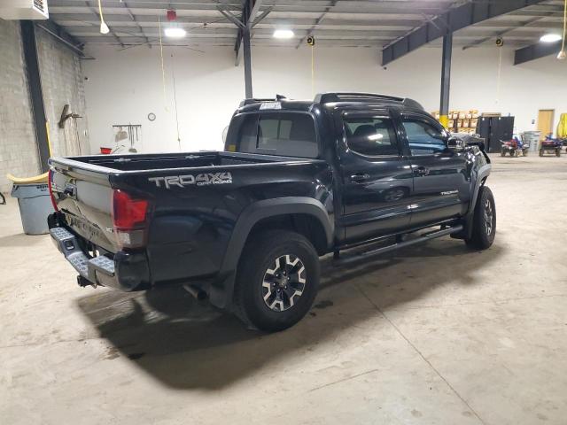 3TMCZ5AN6JM174762 - 2018 TOYOTA TACOMA DOUBLE CAB Schwarz Foto 3