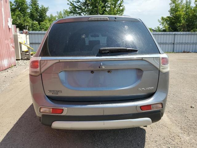 JA4AZ2A35FZ600462 - 2015 MITSUBISHI OUTLANDER ES ნაცრისფერი ფოტო 6