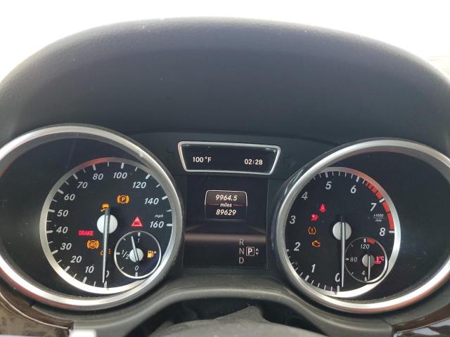 4JGDA5HB2DA161897 - 2013 MERCEDES-BENZ ML 350 4MATIC SILVER photo 9