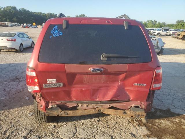 1FMCU93178KD31440 - 2008 FORD ESCAPE XLT RED photo 6