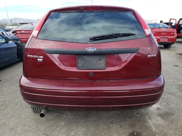 1FAHP37N36W218849 - 2006 FORD FOCUS ZX5 MAROON photo 6