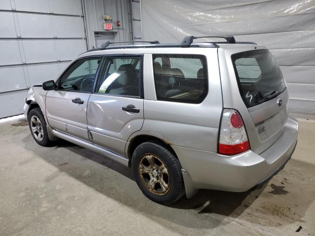JF1SG636X6H754367 - 2006 SUBARU FORESTER 2.5X ვერცხლისფერი ფოტო 2