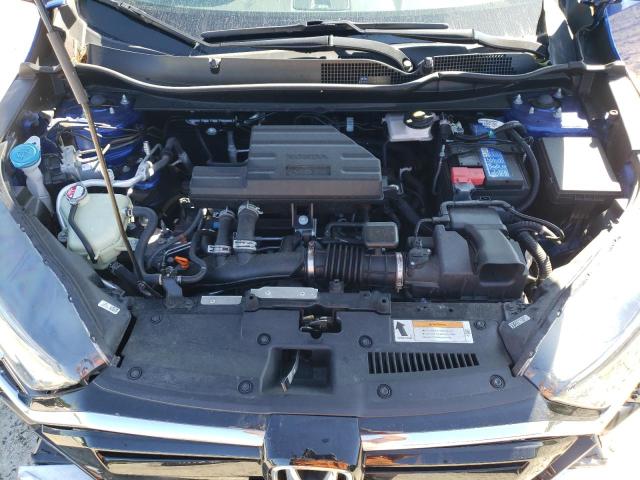 7FARW2H77NE009942 - 2022 HONDA CR-V SE BLUE photo 12