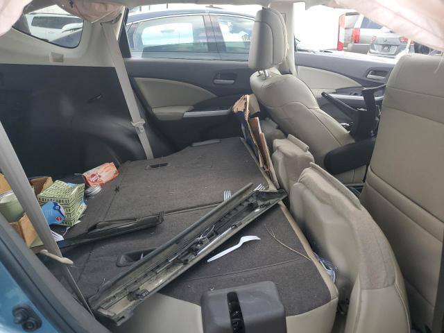 2HKRM4H76EH611021 - 2014 HONDA CR-V EXL ლურჯი ფოტო 10