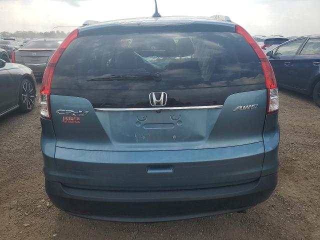 2HKRM4H76EH611021 - 2014 HONDA CR-V EXL ლურჯი ფოტო 6