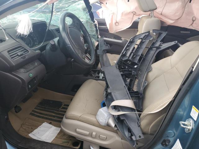 2HKRM4H76EH611021 - 2014 HONDA CR-V EXL ლურჯი ფოტო 7