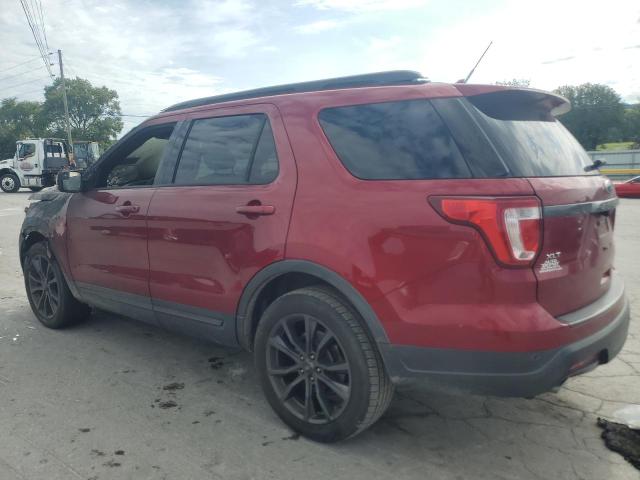 1FM5K7D8XJGC62976 - 2018 FORD EXPLORER XLT 栗色 照片 2