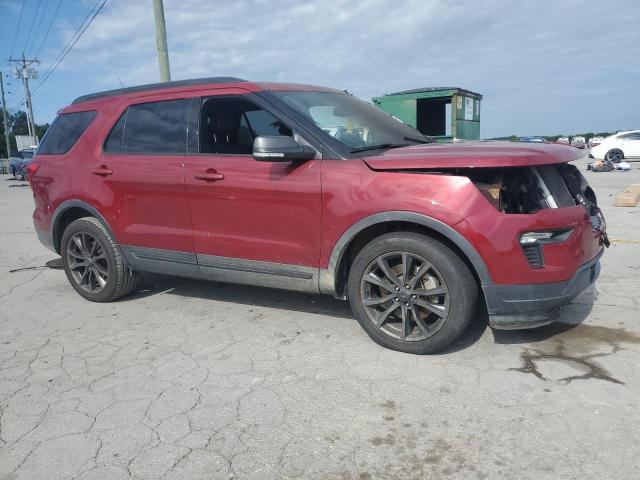1FM5K7D8XJGC62976 - 2018 FORD EXPLORER XLT 栗色 照片 4