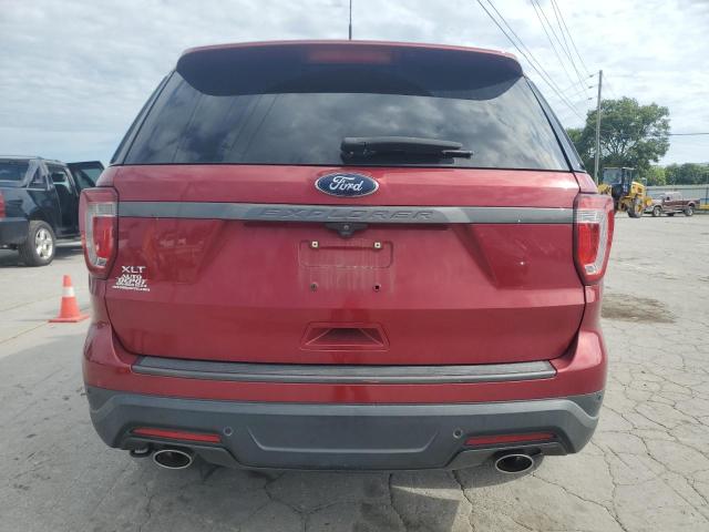 1FM5K7D8XJGC62976 - 2018 FORD EXPLORER XLT 栗色 照片 6