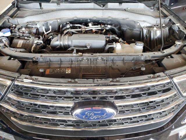 1FMSK7DH0RGA04643 - 2024 FORD EXPLORER XLT BLACK photo 12