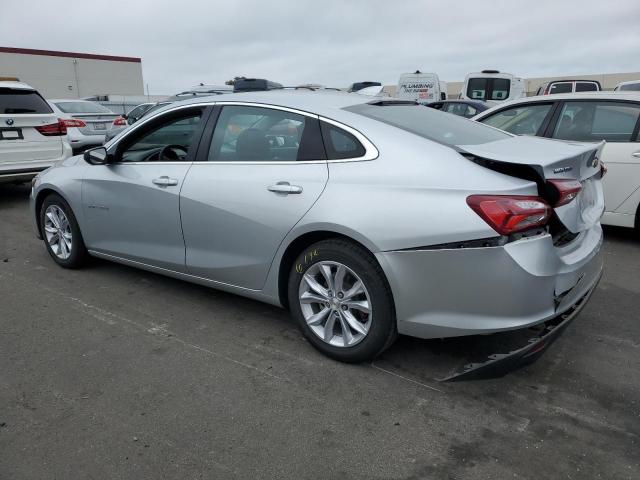 1G1ZD5ST0NF164359 - 2022 CHEVROLET MALIBU LT SILVER photo 2