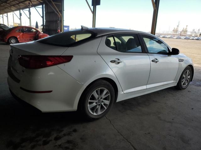 KNAGM4A73E5476921 - 2014 KIA OPTIMA LX WHITE photo 3