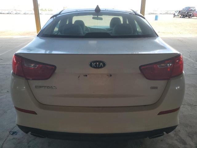 KNAGM4A73E5476921 - 2014 KIA OPTIMA LX WHITE photo 6