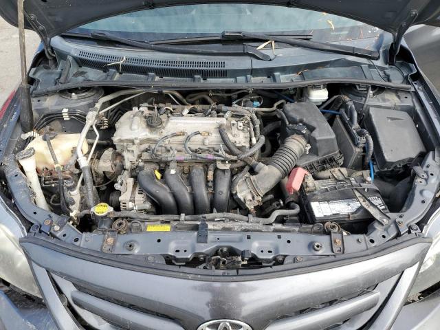 2T1BU4EE6BC733297 - 2011 TOYOTA COROLLA BASE 灰色 照片 11