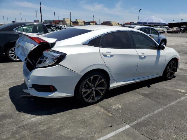2HGFC2F89MH549712 - 2021 HONDA CIVIC SPORT WHITE photo 3