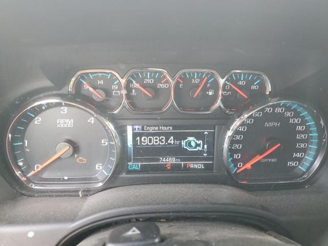 1GNSKDEC7KR353483 - 2019 CHEVROLET TAHOE POLICE შავი ფოტო 9