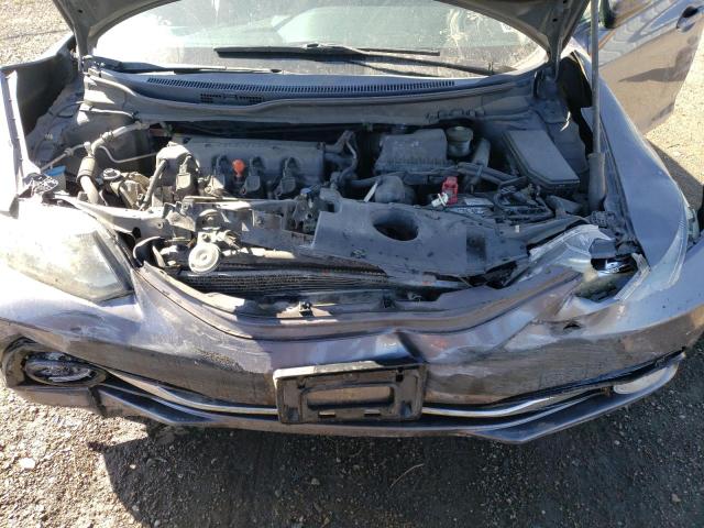 2HGFB2F93EH511356 - 2014 HONDA CIVIC EXL Մոխրագույն լուսանկար 11