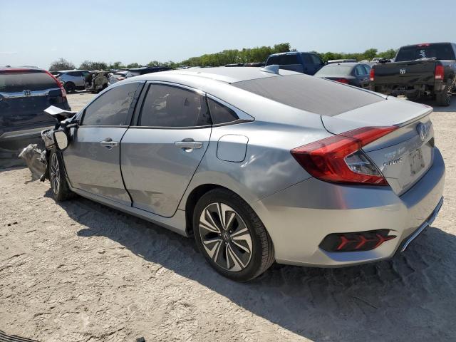 19XFC1F79HE014560 - 2017 HONDA CIVIC EXL SILVER photo 2