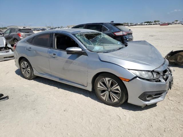 19XFC1F79HE014560 - 2017 HONDA CIVIC EXL ვერცხლისფერი ფოტო 4