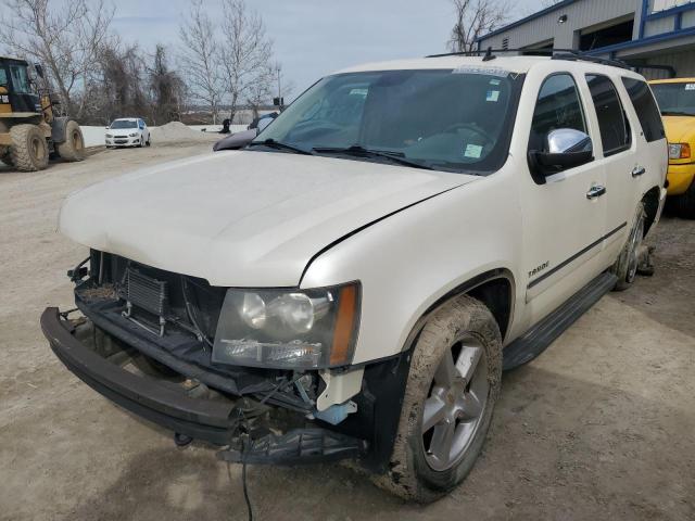 1GNFK33079R292456 - 2009 CHEVROLET TAHOE K1500 LTZ WHITE photo 2