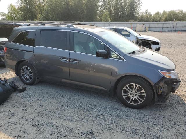 5FNRL5H64CB067422 - 2012 HONDA ODYSSEY EXL GRAY photo 4