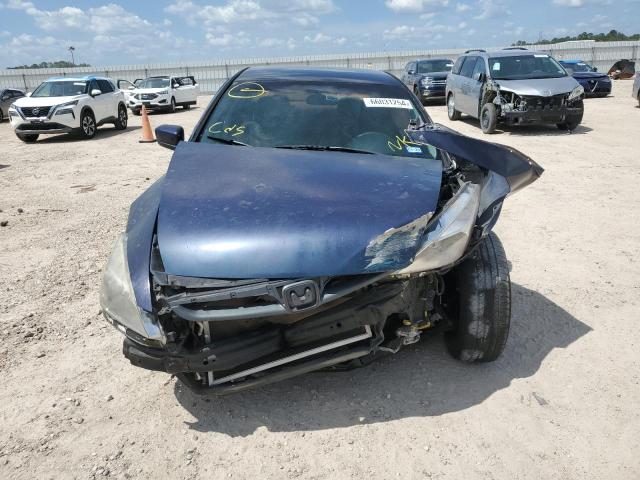 3HGCM56416G705727 - 2006 HONDA ACCORD LX BLUE photo 5