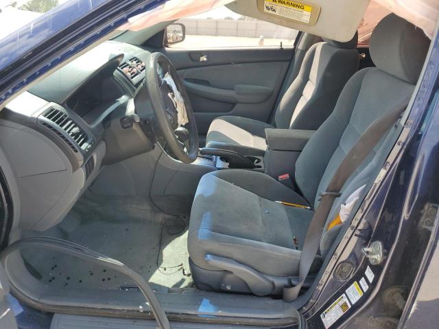 3HGCM56416G705727 - 2006 HONDA ACCORD LX BLUE photo 7