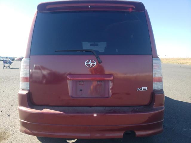 JTLKT324864075018 - 2006 TOYOTA SCION XB წითელი ფოტო 6