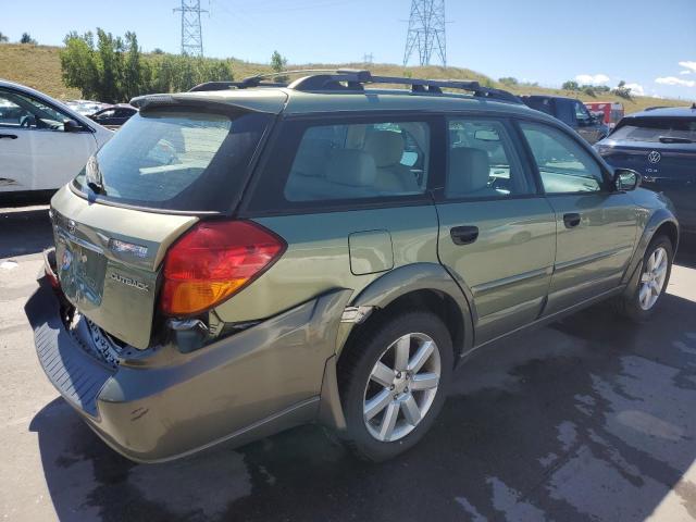 4S4BP61C177333580 - 2007 SUBARU OUTBACK OUTBACK 2.5I GREEN photo 3