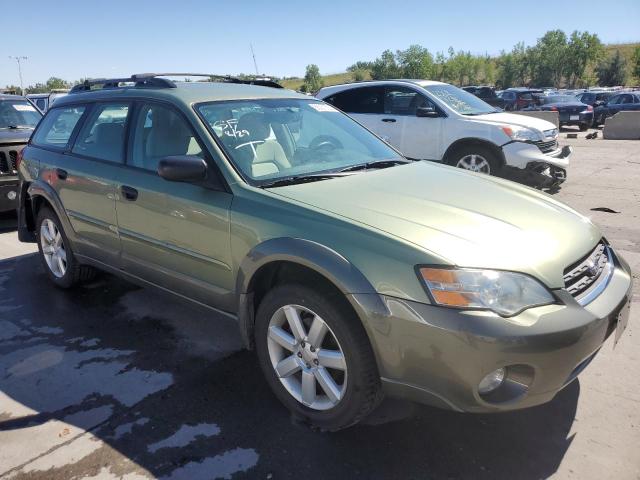 4S4BP61C177333580 - 2007 SUBARU OUTBACK OUTBACK 2.5I GREEN photo 4