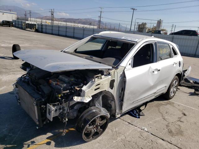 KNDCB3LC4L5394656 - 2020 KIA NIRO LX SILVER photo 2