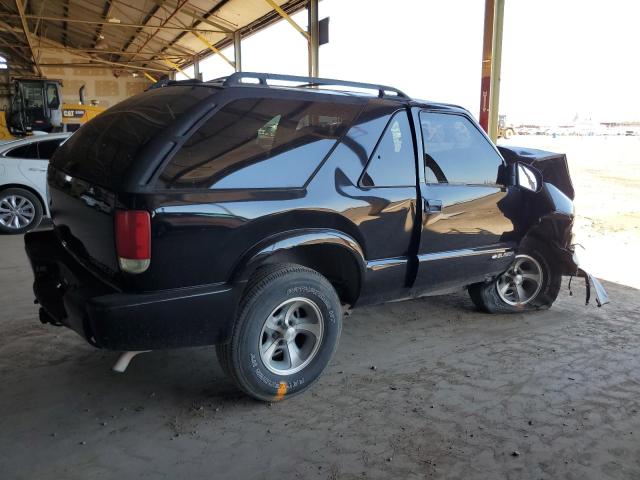 1GNCS18X83K105576 - 2003 CHEVROLET BLAZER BLACK photo 3