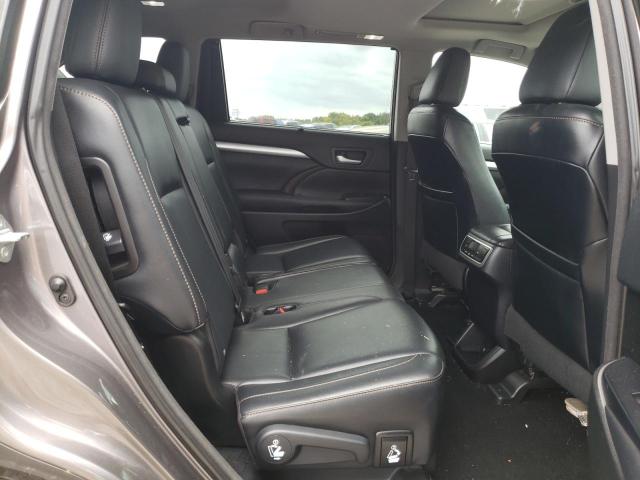 5TDJKRFH2FS200951 - 2015 TOYOTA HIGHLANDER XLE Մոխրագույն լուսանկար 10