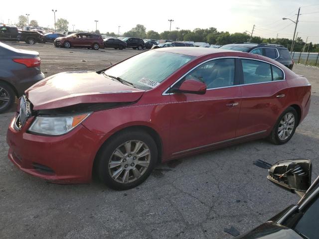 1G4GB5ER8CF239063 - 2012 BUICK LACROSSE CONVENIENCE RED photo 1