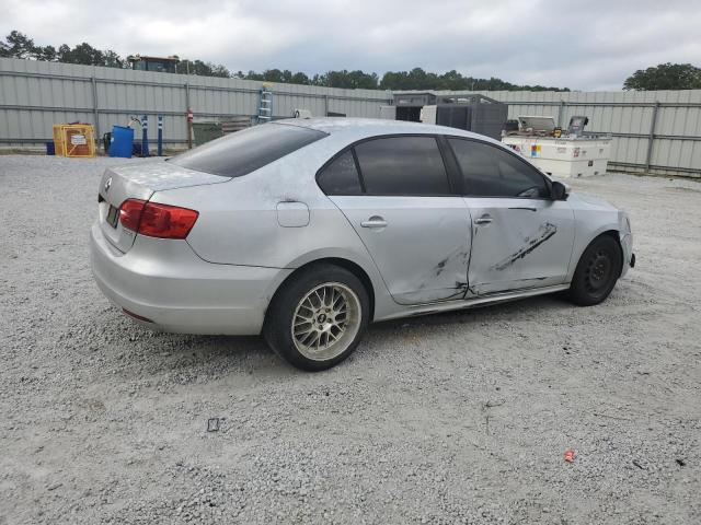 3VWDX7AJ2CM313871 - 2012 VOLKSWAGEN JETTA SE SILVER photo 3