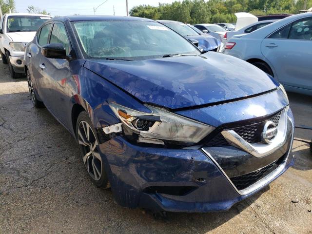 1N4AA6AP6GC430565 - 2016 NISSAN MAXIMA 3.5S BLUE photo 4