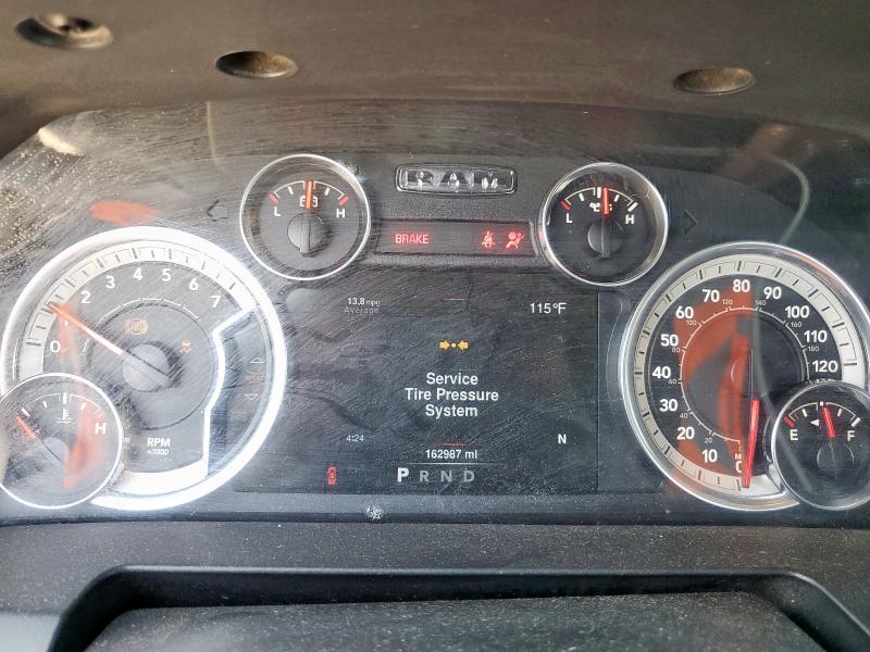 1C6RR6GTXDS633669 - 2013 RAM 1500 SLT BLACK photo 9