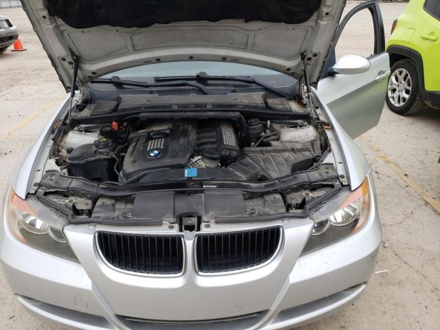 WBAVA37578NL19476 - 2008 BMW 3 SERIES I ვერცხლისფერი ფოტო 11