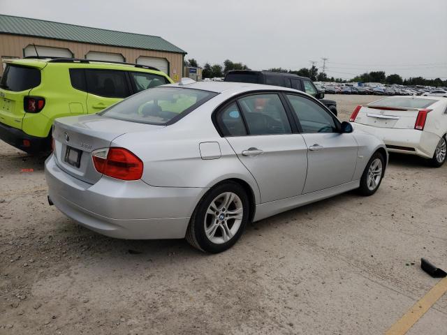 WBAVA37578NL19476 - 2008 BMW 3 SERIES I ვერცხლისფერი ფოტო 3