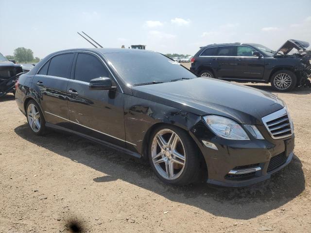 WDDHF8JB3DA743595 - 2013 MERCEDES-BENZ E 350 4MATIC BLACK photo 4