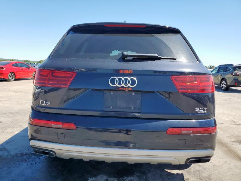 WA1LAAF72HD029762 - 2017 AUDI Q7 PREMIUM PLUS BLUE photo 6